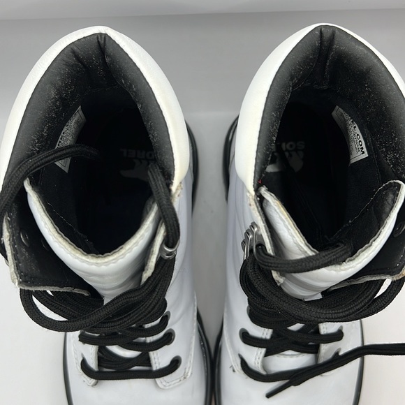 Sorel Women’s Lennox Leather Lace Boots size 9 NWB - Picture 6 of 13